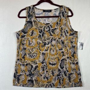 Kasper New With Tags Geo Design Tank Size Medium